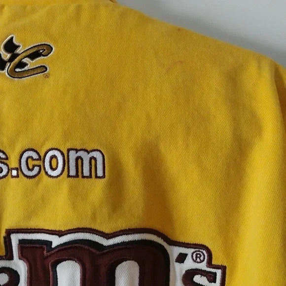 Chase Authentics Vintage Elliot Sadler NASCAR M&M's Jacket - Picture 9 of 10